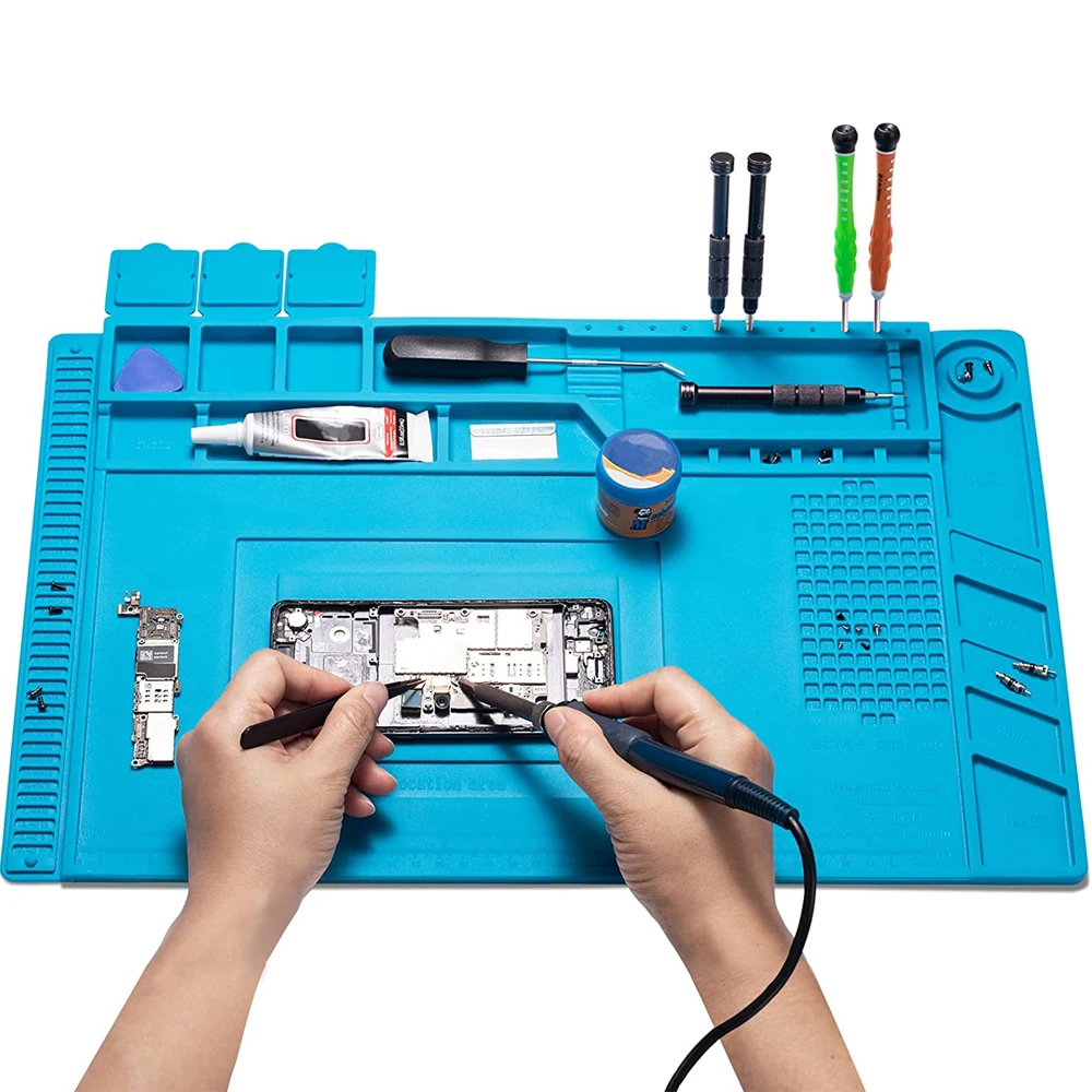 Durable Soldering Station Mat: Reliable Heat Resistant Surface