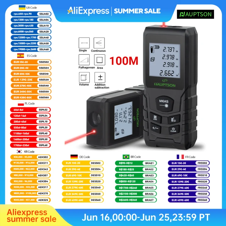 Laser Rangefinder for accurate measuring