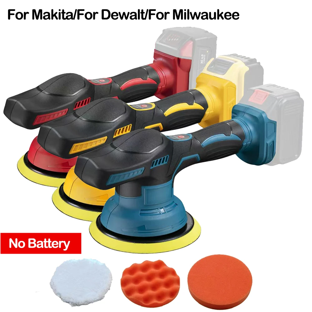 Efficient Cordless Car Polisher with 8 Gears