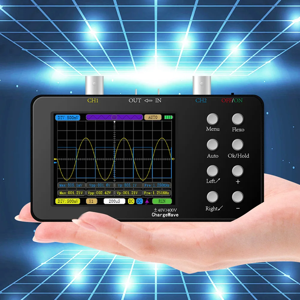 Versatile Digital Oscilloscope for Electronic Repair