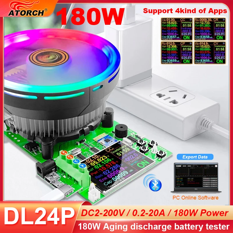 Efficient USB Tester Electronic Load for Lithium Battery Monitoring