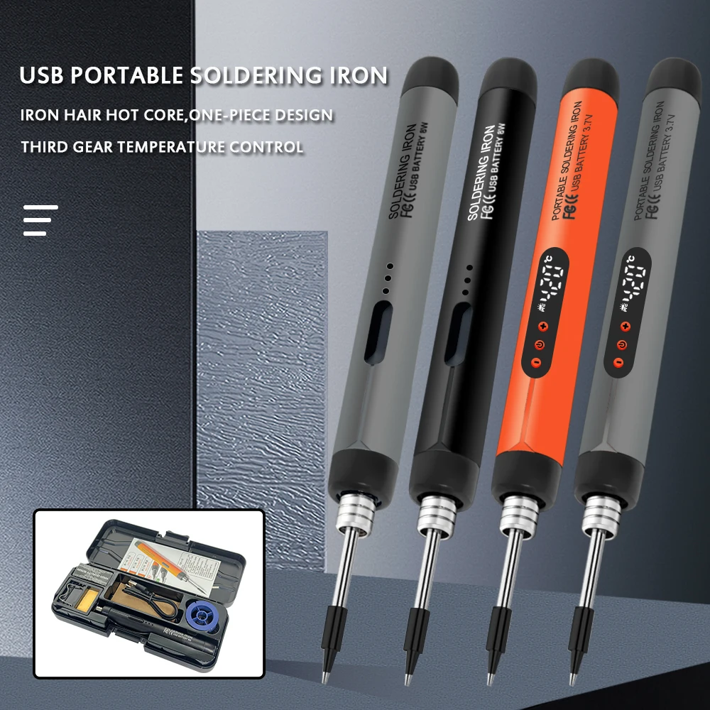 Portable Soldering Iron Set for Precision Work